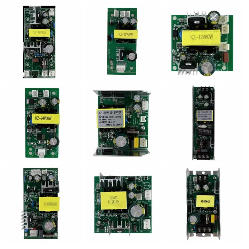 KZ Dual Output 60w 80w 140w 120w 100w 150W 200W 24v 12v 36v Stage LED RGB COB Par Light Switch Power Source Board Supply