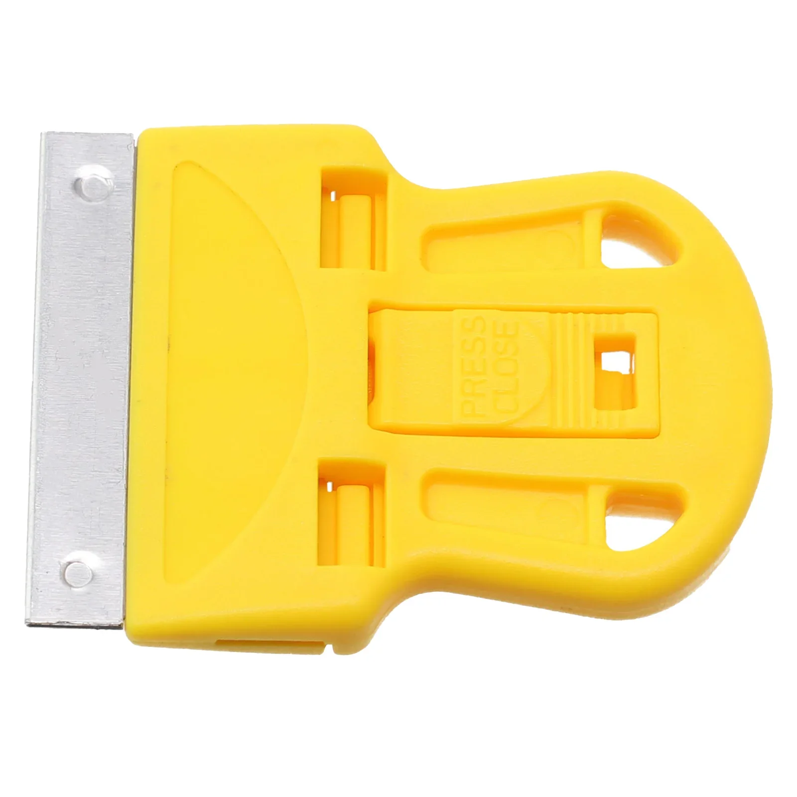 Car Glass Scraper With Blade Car Window Glass Adhesive Sticker Remover-Razors Blade Scraper Clean Ceramic Stovetop Car Scraper