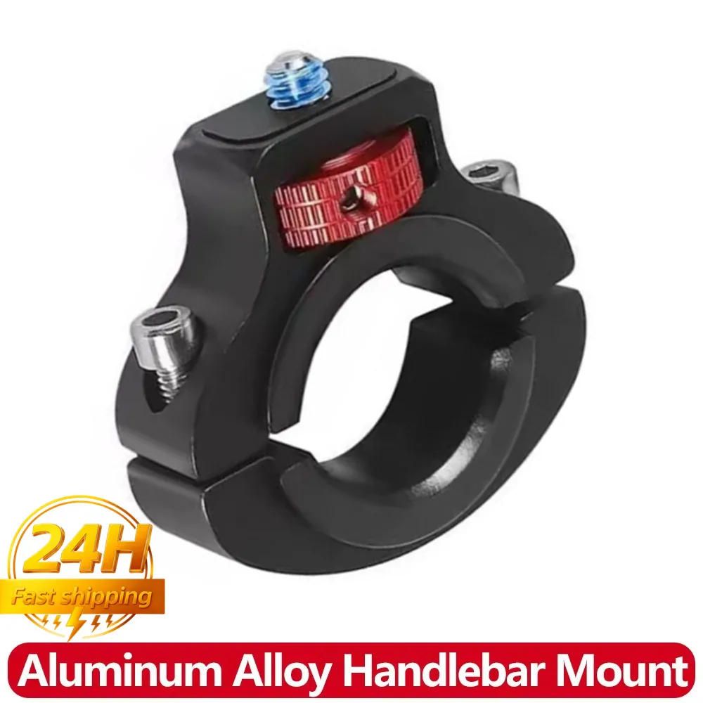 Aluminum Alloy Handlebar Mount Bicycle Metal Holder for Gopro Hero 13 12 11 10 9 8 7 Insta360 SJCAM AKASO DJI Osmo Action Camera