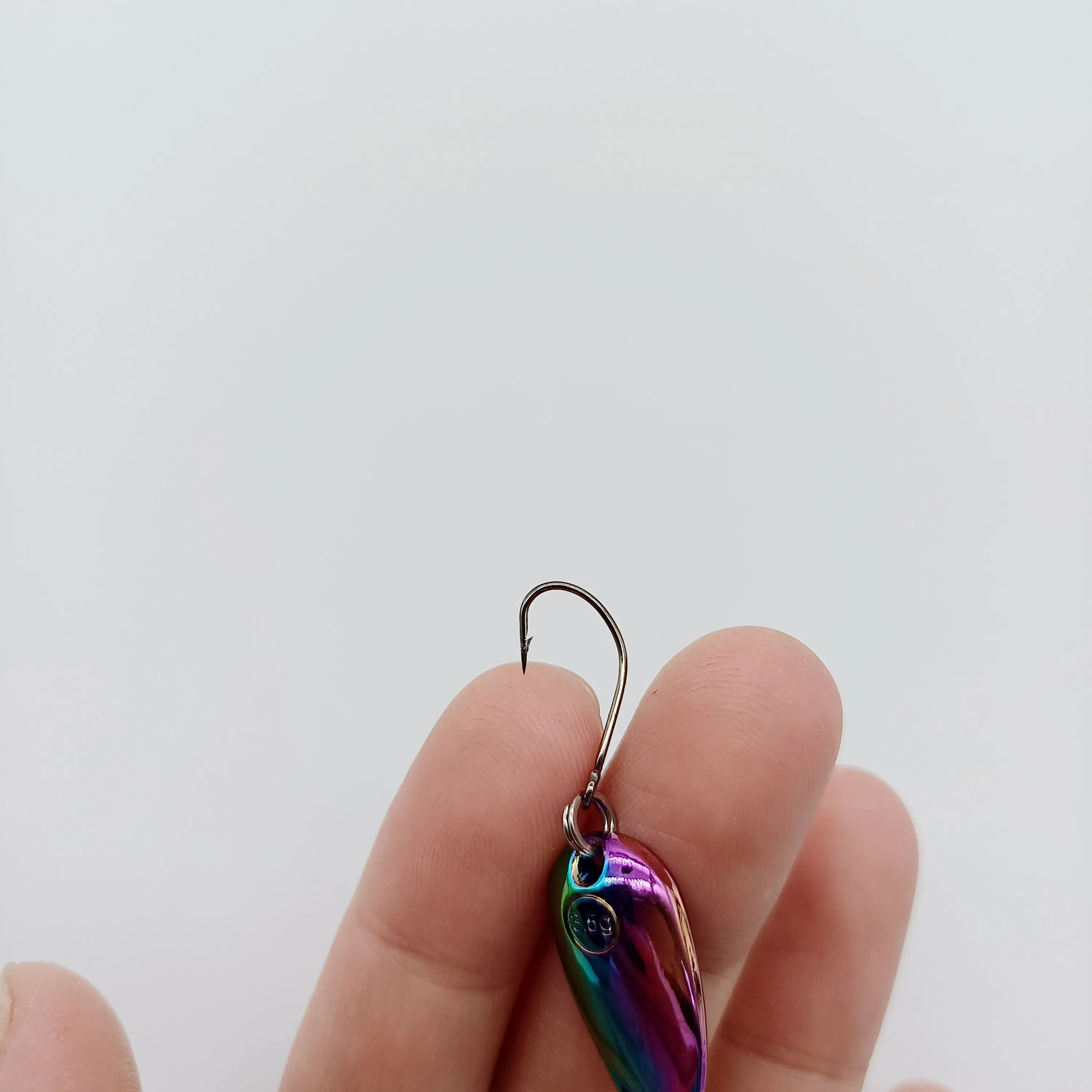 DUODUOYU 1PCS  Mini Metal  Fishing Lure 2.5g/3.5g/5g Small Spoon Lure Wobbler Spinner Bait  Artificial Bass Fishing Tackle