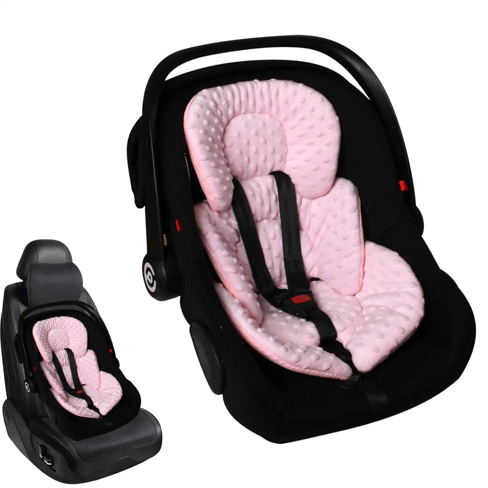 Stroller Liner Reversible Supportive Breathable Mat Baby Stroller Padding Seat Liners For Comfort Support Boys Toddler Home
