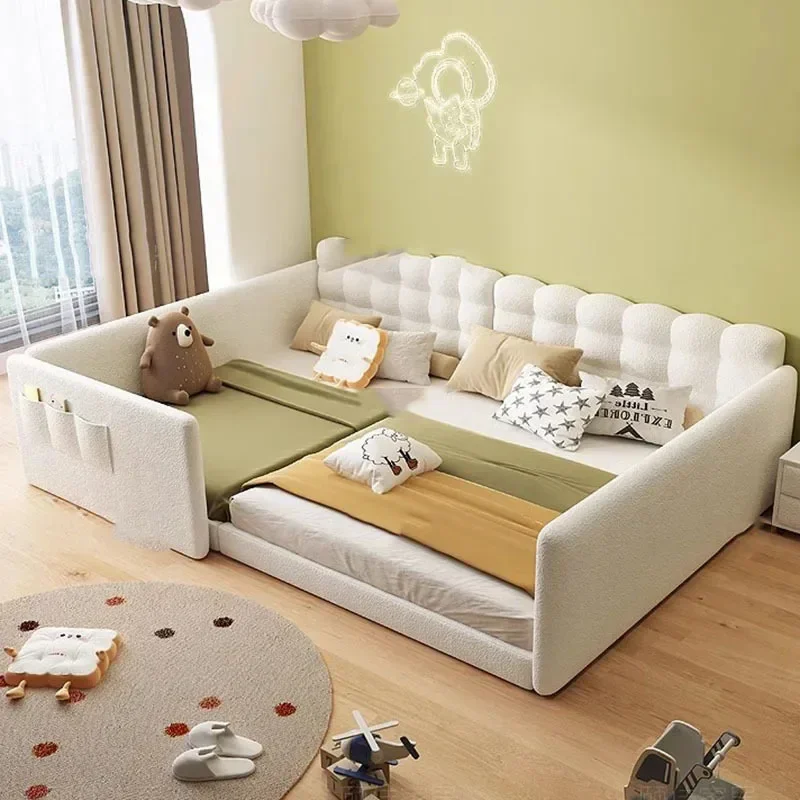 -multifunctional Simple Tatami Confortable Apartment Toddler Guardrails Bed Super Princess Letto Matrimoniale Modern Furniture