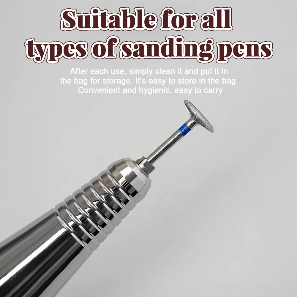 Diamond Nail Drill Bit Milling Cutter for Pedicure Manicure Burr Cuticle Clean Electric Cutter Rotary Drill Bits Accessories