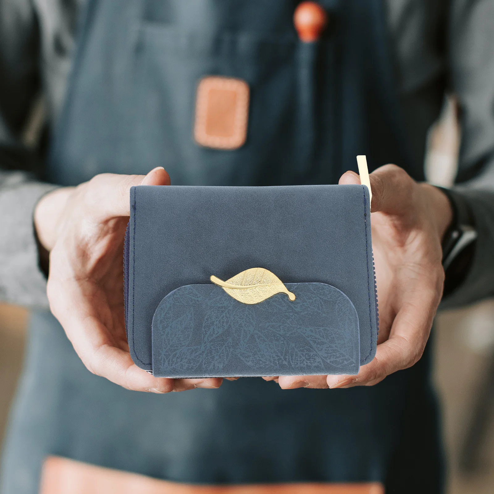 

Short Wallet For Women Pu Clutch Zipper Purse Large Capacity Card Holder Compact Money Organizer Ladies Wallet