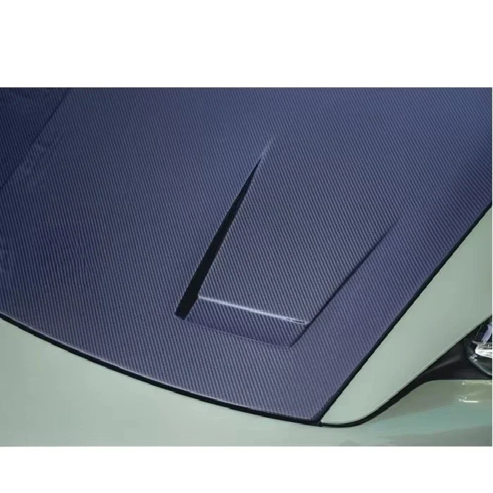 Update to CMST Carbon Fiber Hood for Taycan Bonnet Body Kit Car Part 4