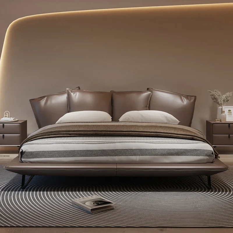 Fashionable Design Beds French Aesthetics Safe Design Simple Beds Comfortable Fashionable Cheap Wood Cama De Casal Furniture