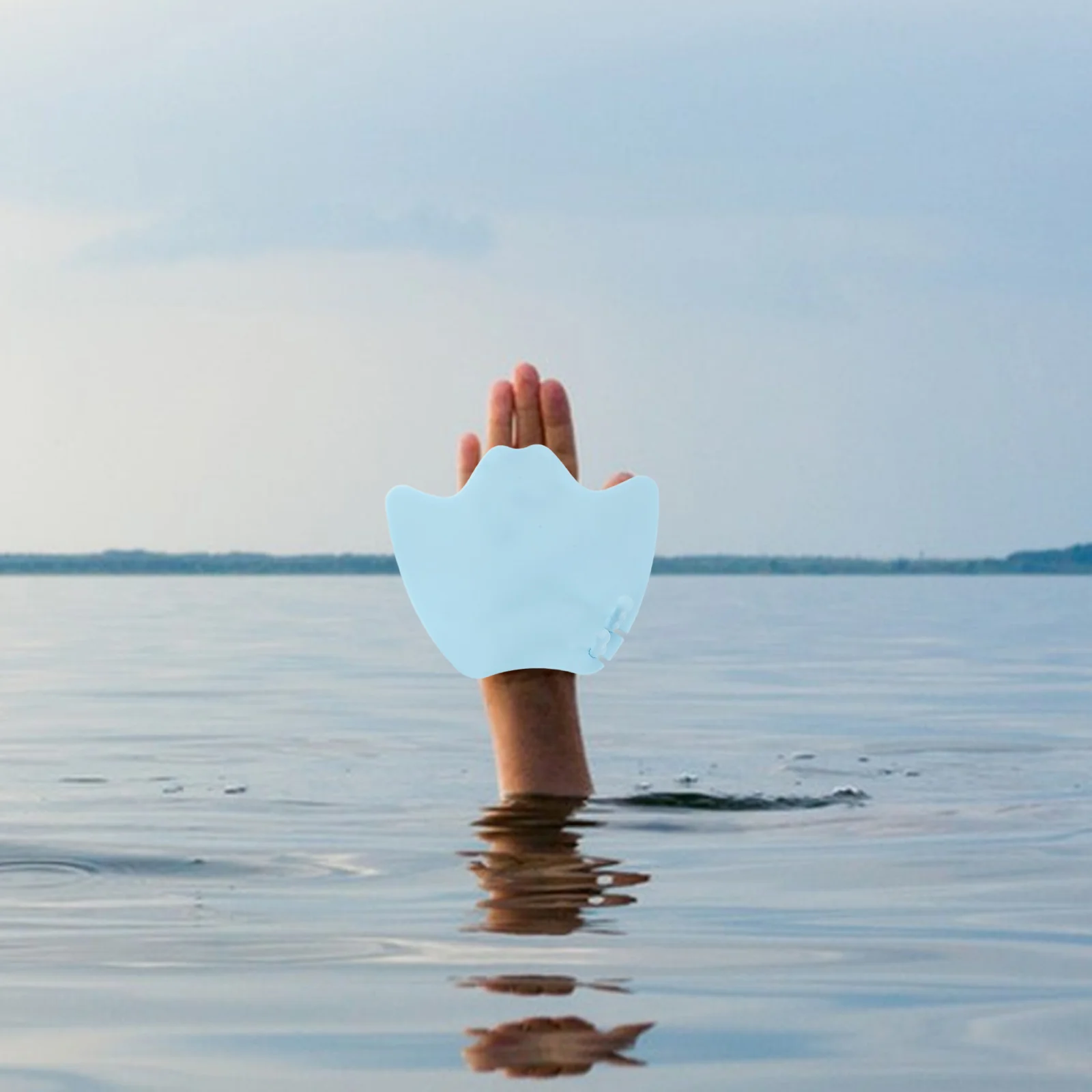 

Hand Paddles for Swimming Adult Gloves Silica Gel Child Frog Training