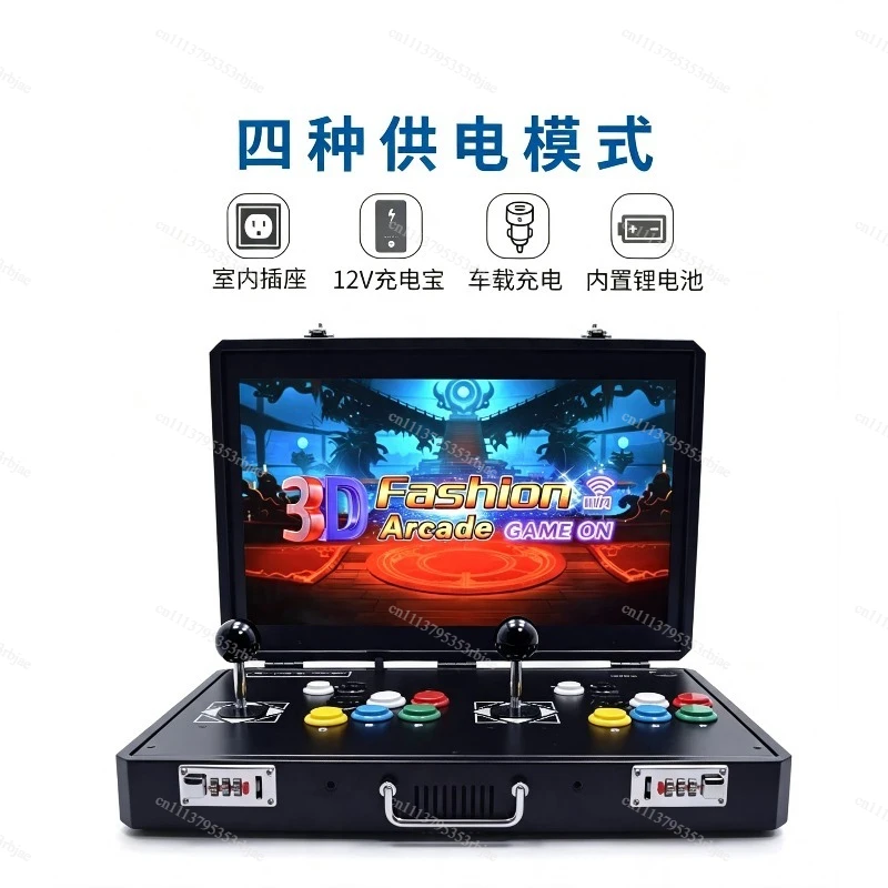 For Portable Arcade Joystick Controller Pandora Box Dual System Retro Fighting Game Console