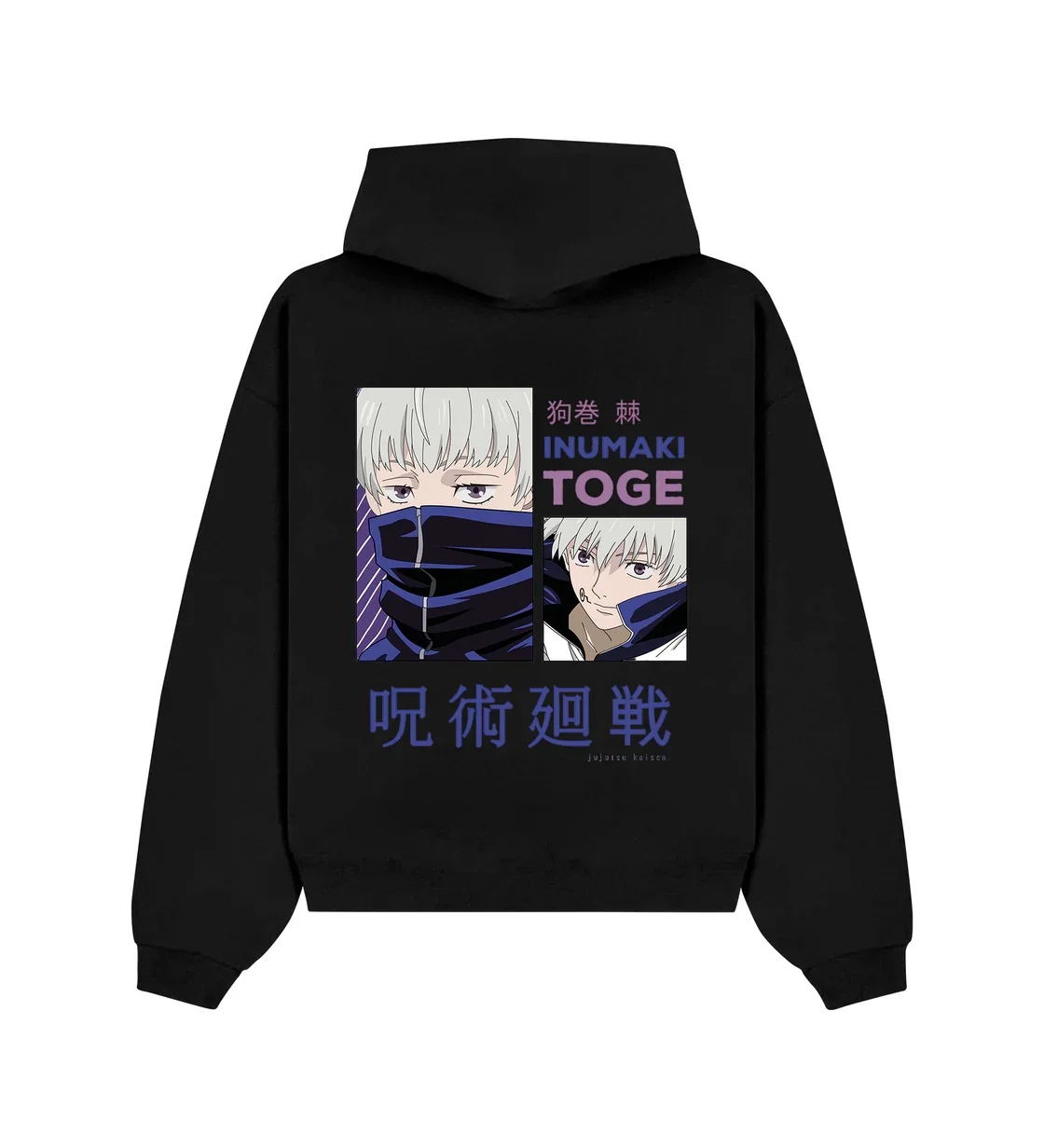 

Jujutsu Kaisen Japanese Anime Printed Pure Cotton Hoodie for Men and Women Oversized Street Retro Autumn and Winter Hoodie