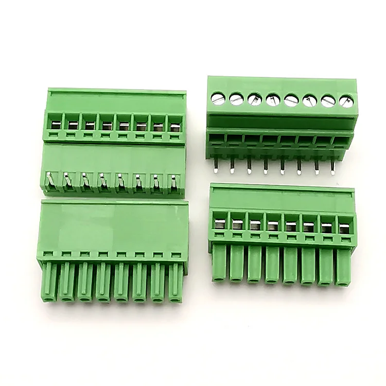 Plug In PCB Terminal Block 15EDGKB KF2EDGKB 3.81 MCVR1.5 ST Connector High Positive