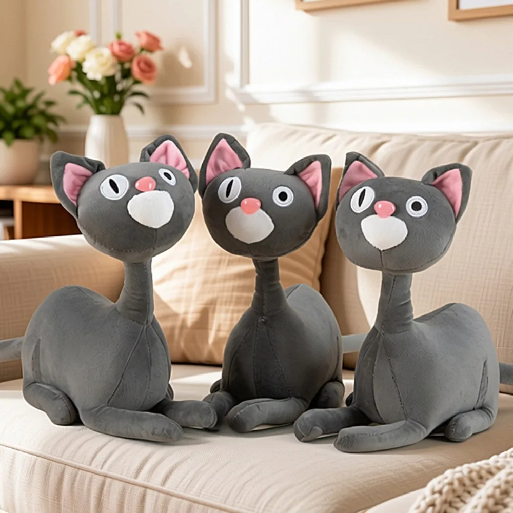 

Плюшевые игрушки 35 см: Кот-лапша и Собака-булочка, милые мягкие игрушки, куклы-животные, декор для комнаты, подарки на день рождения для мальчиков и девочек