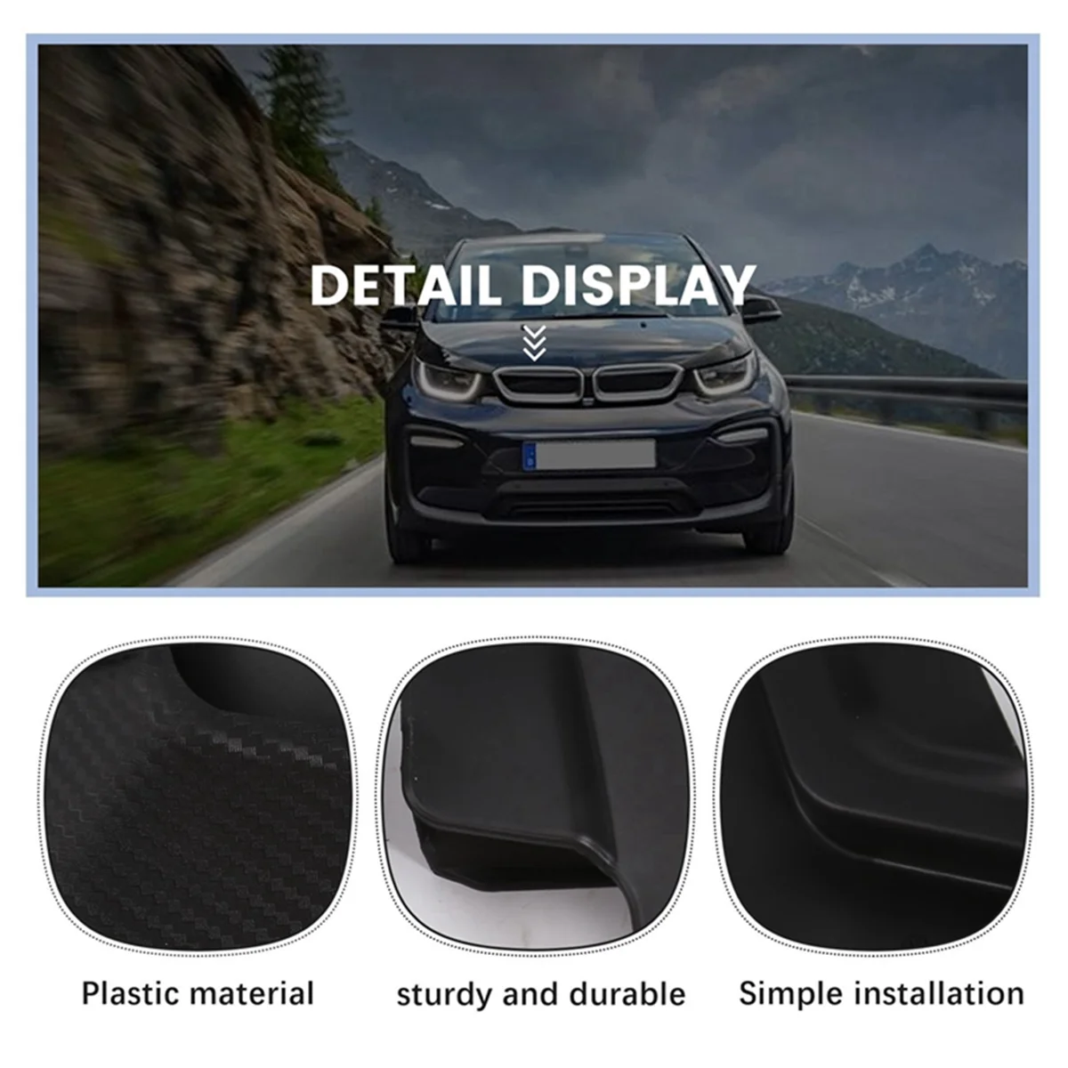 

4PCS Car Mudguards Fender Mud Flaps for BMW I3 2014-2020 Hatchback Front Rear Splash Guards Mudflaps