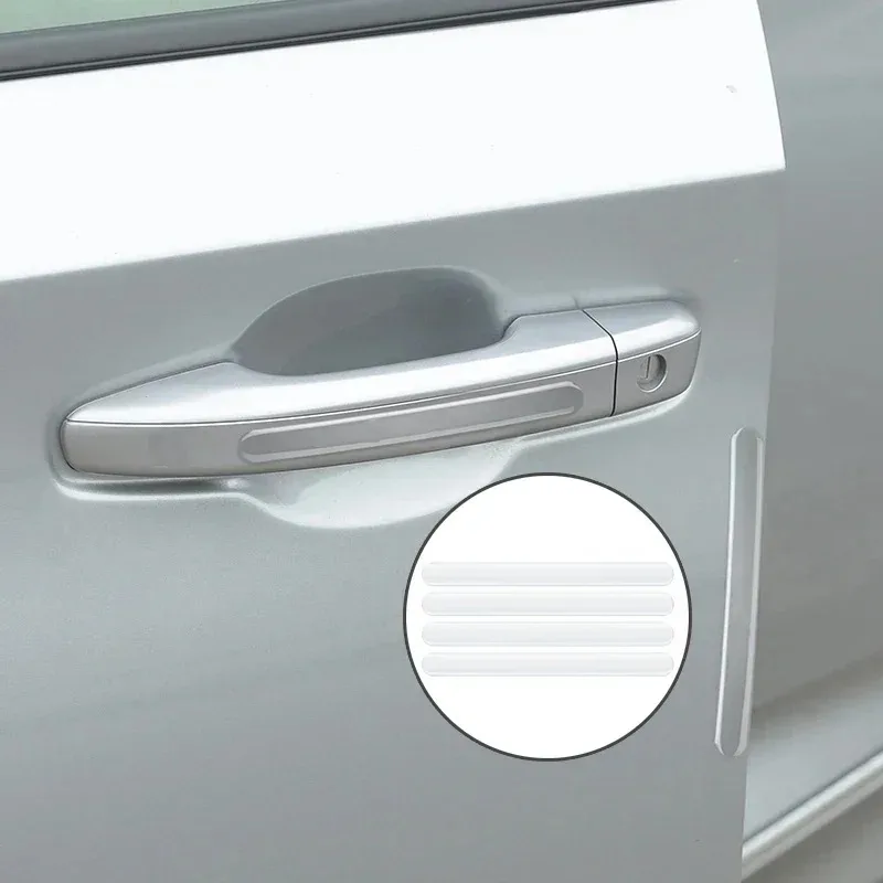 

4Pcs/Set.Car Door Transparent Tape Anti Collision Protector Sticker Door Edge Protection Guard Strip for Home Office Accessorie