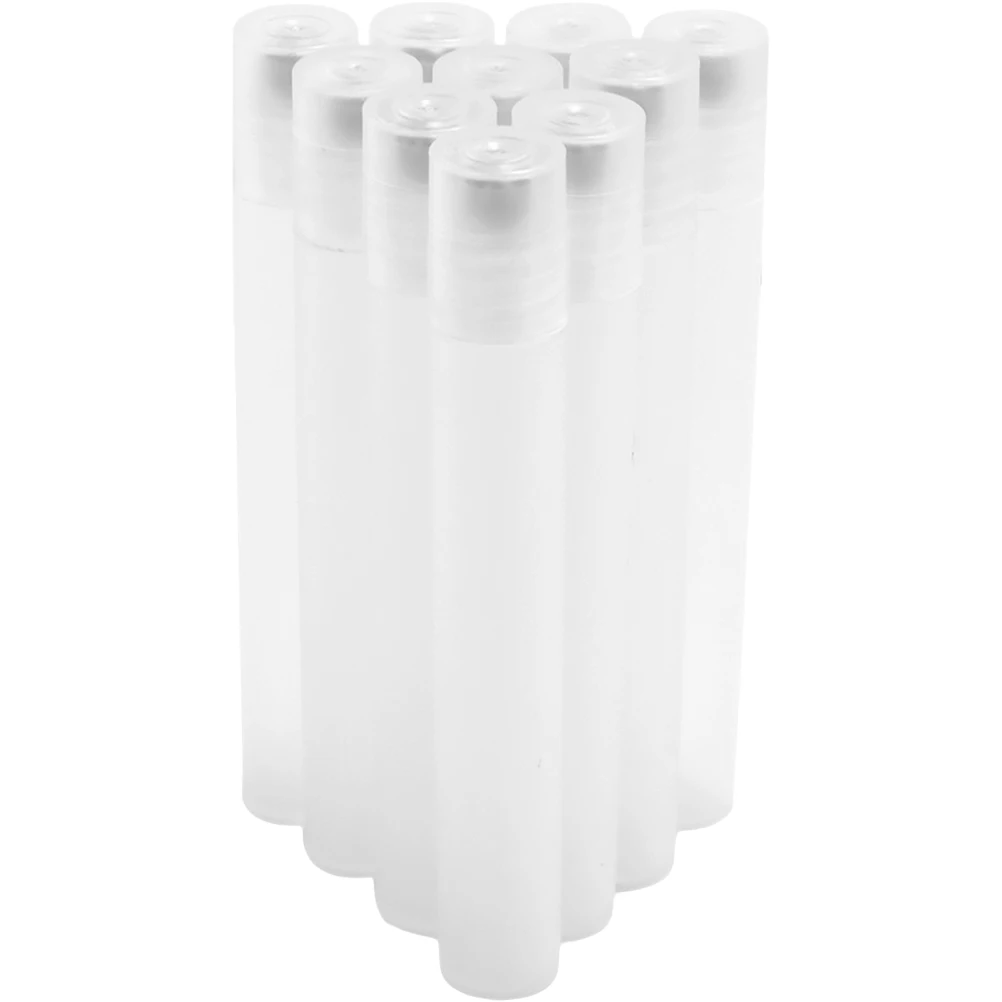 

10pcs Portable Roller Bottles Multi-Function Aroma Leak-Proof Compact Perfume Travel Size Empty Bottles For Essential Oil