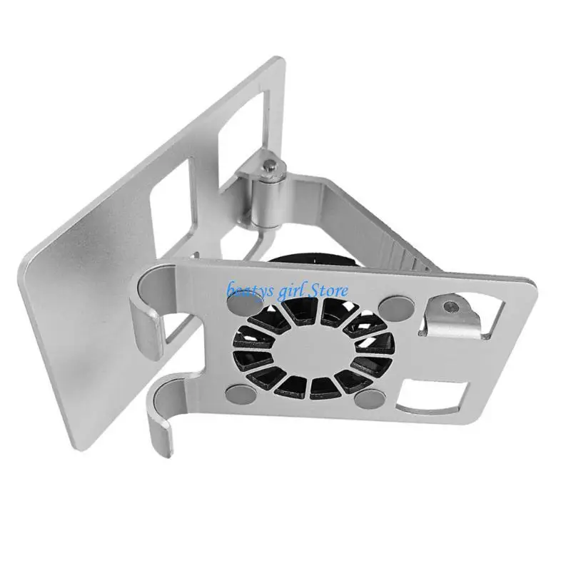 C7AB Stand Portable Cooling Fan Heat Dissipation For Cellphone Tablet Holder Cooling Stand Support