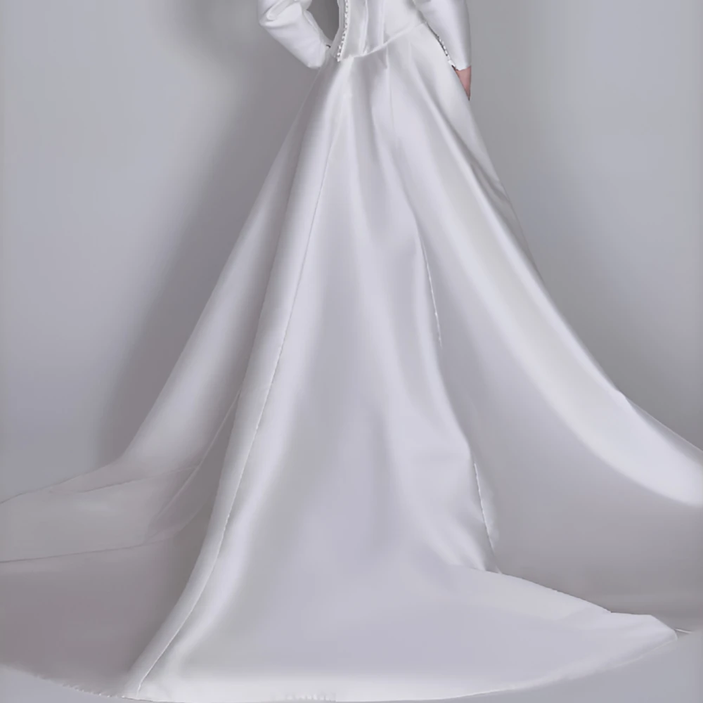 ESBRIDE Abiti da sposa per la mamma Sposa Elegante donna Abito da sera Abito da sera a maniche lunghe Abiti da donna eleganti di lusso