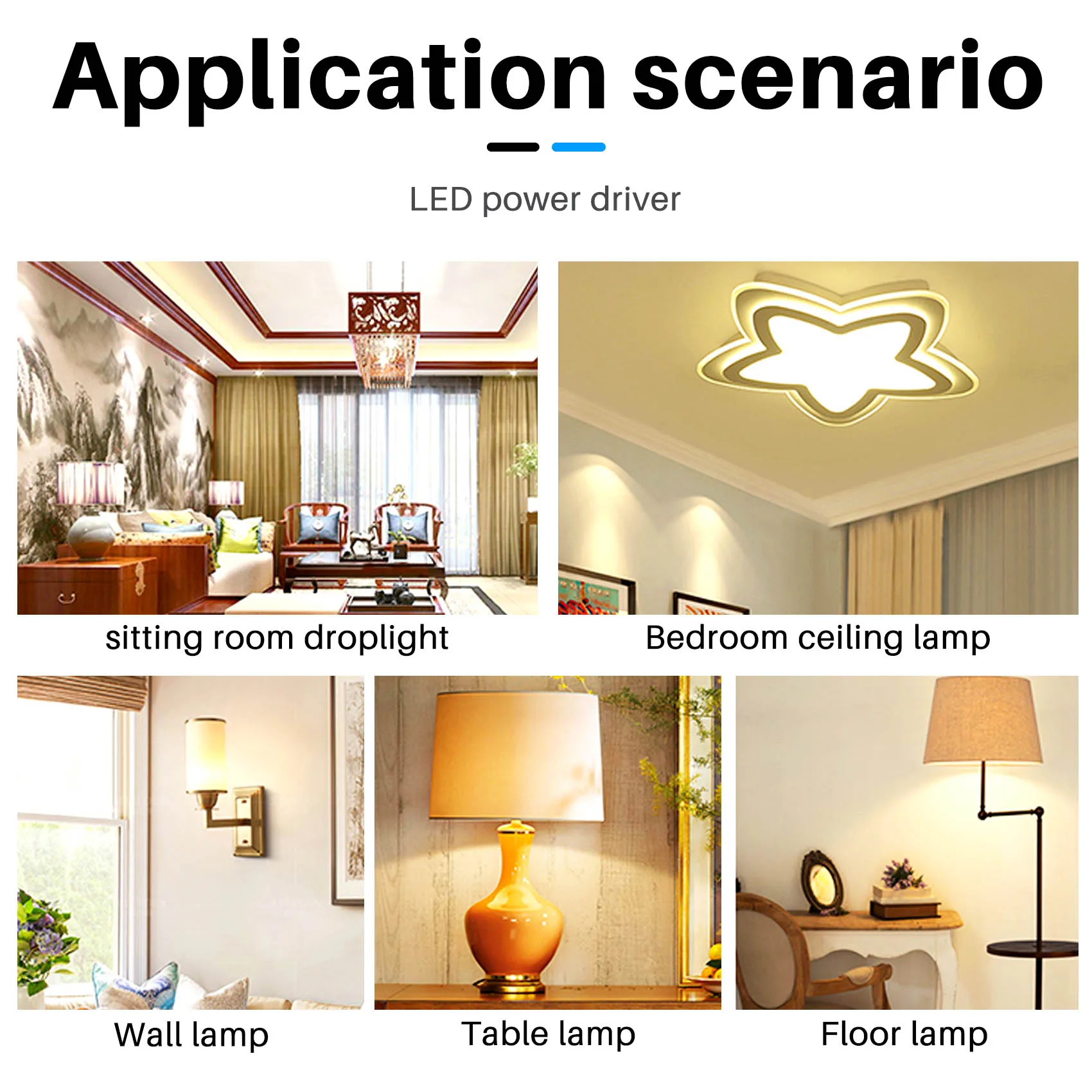 

A55T 86-265V LED Macht Fahrer