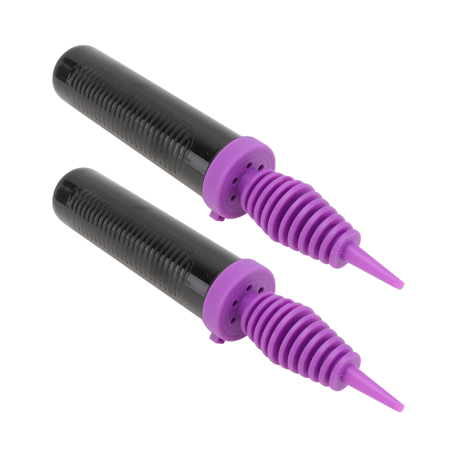 

2 pcs Portable Balloon Inflator Handheld Manual Air Pump For Swim Ring Party Decoration Lightweight Tile Cut Nozzle Balloon Air