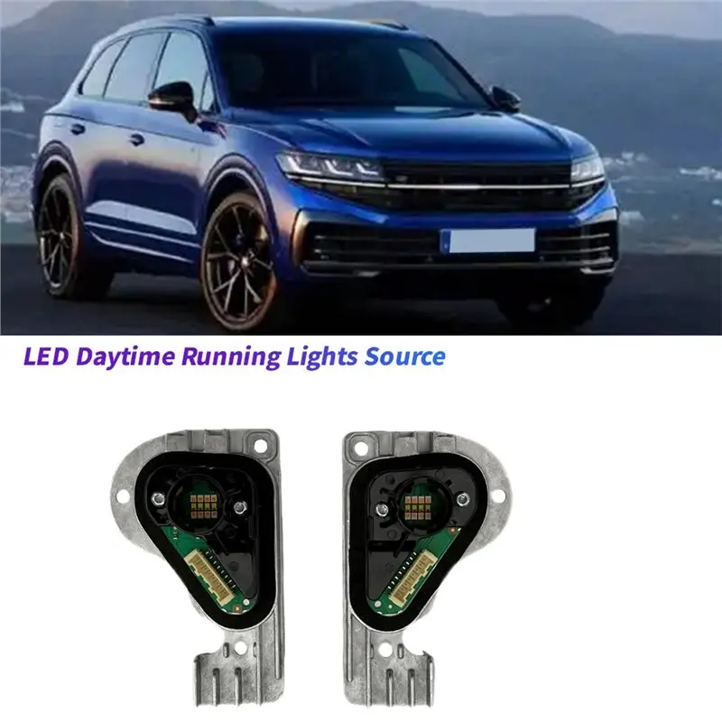 BB M50K-DRL Module Angel Eye LED Daytime Running Light Source Front Headlights 1 Pair For VW Touareg 18- 25 761998478 761998478A