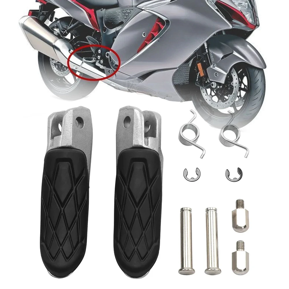 

Motorcycle Front Pedals Driver Foot Pegs Footrest For Suzuki Hayabusa GSX 1300R GSX1300R 2022-2023