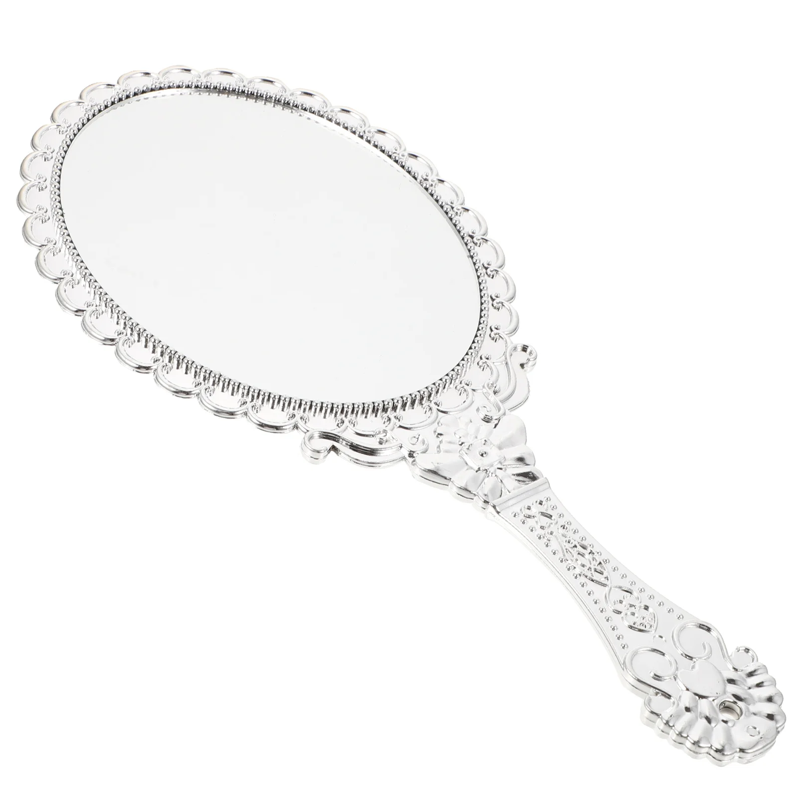 

Round Vanity Mirror Makeup with Magnification Brush Handheld Glass Pocket Party Favor Portable Travel