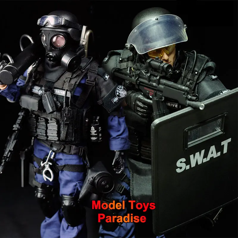 

1/6 Men Soldier US Special Forces Swat With Weapon Model Full Set 12inch Action Figure Collectible Toys Gifts