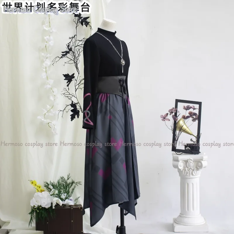 Asahina Mafuyu Cosplay Costume Uniform Wig Halloween Party Outfit for Women Men Carnival Props view 4
