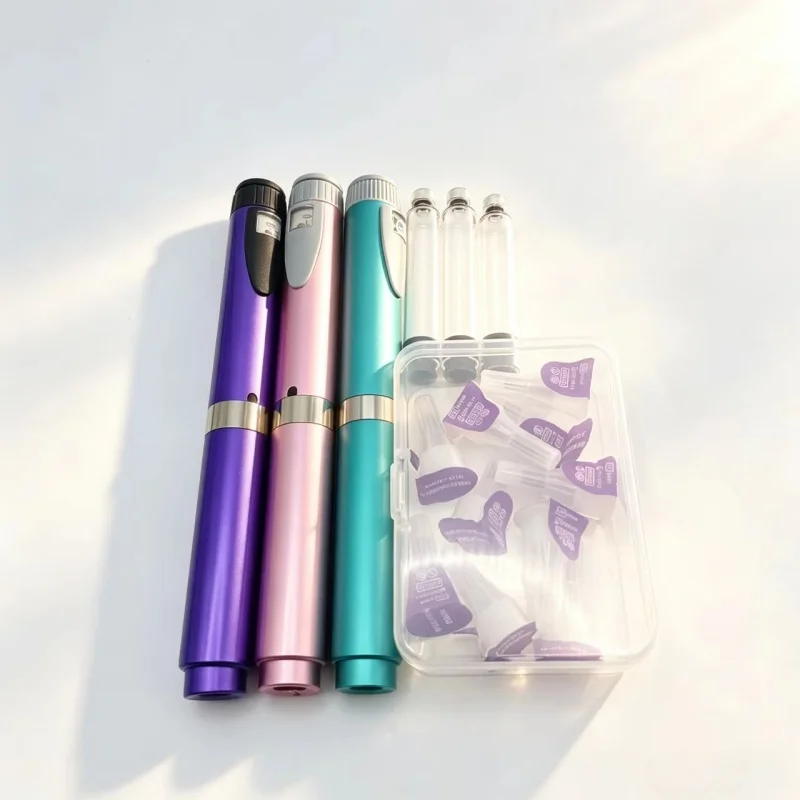 

10Pcs Clear Sterile 3ml Empty Cassette Kit Compatible with Lilly Insulin Tattoo Magic Pen