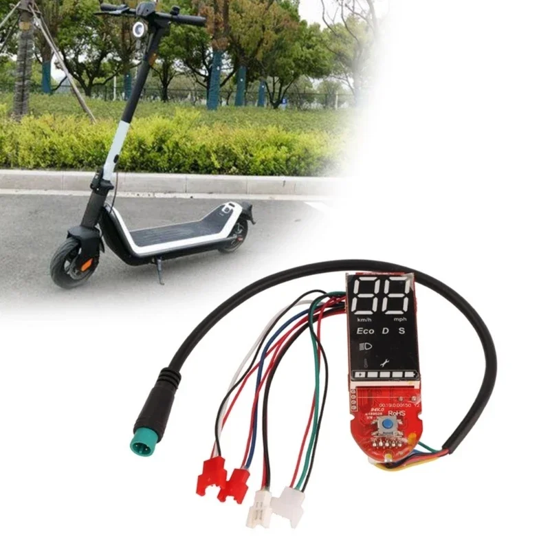 Advanced LCD Display Control Panel Instrument Dashboard for M365 Electric Scooter with Real Time Monitoring Weatherproof D7YA