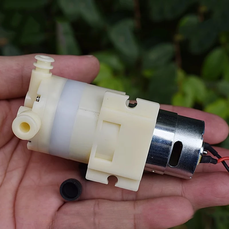 DC 9V Large Flow Small Mini 385 Motor Diaphragm Water Pump Micro Self-priming Suction Water Pump DIY Dispenser Tea Table Pumping