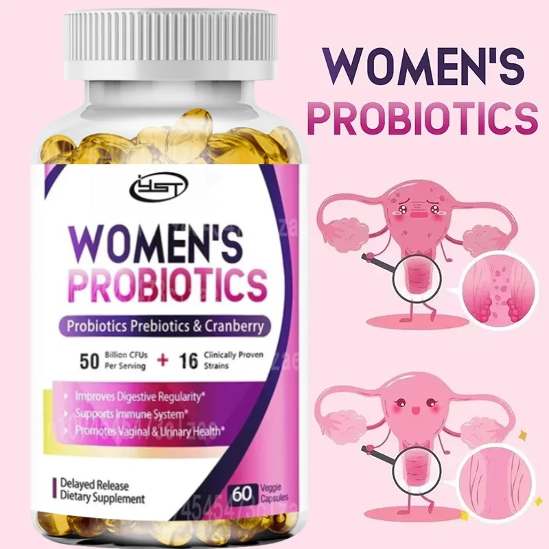Women’s Probiotic - Improves Intestinal , Improves Digestion, and Relieves Bloating and Gas