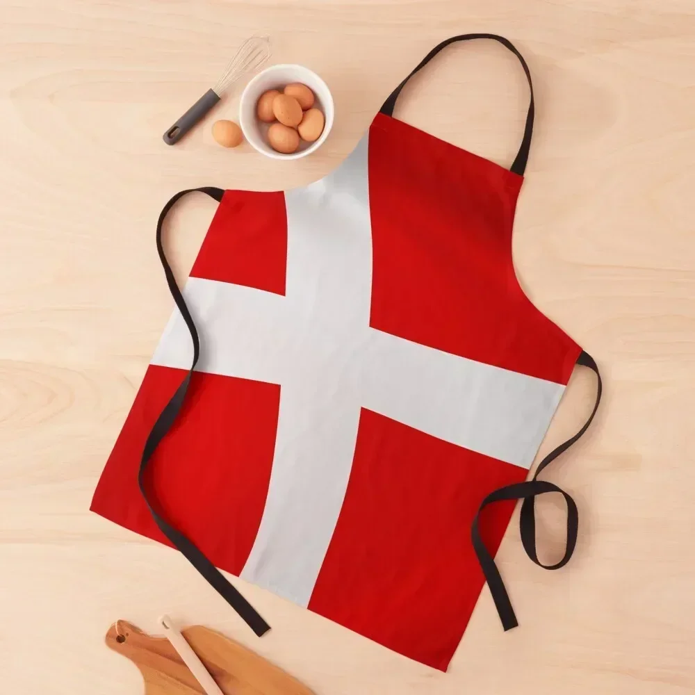 

Dannebrog Danish flag flag Denmark Apron christmas innovative kitchen and home items manicurist Cute Kitchen Apron