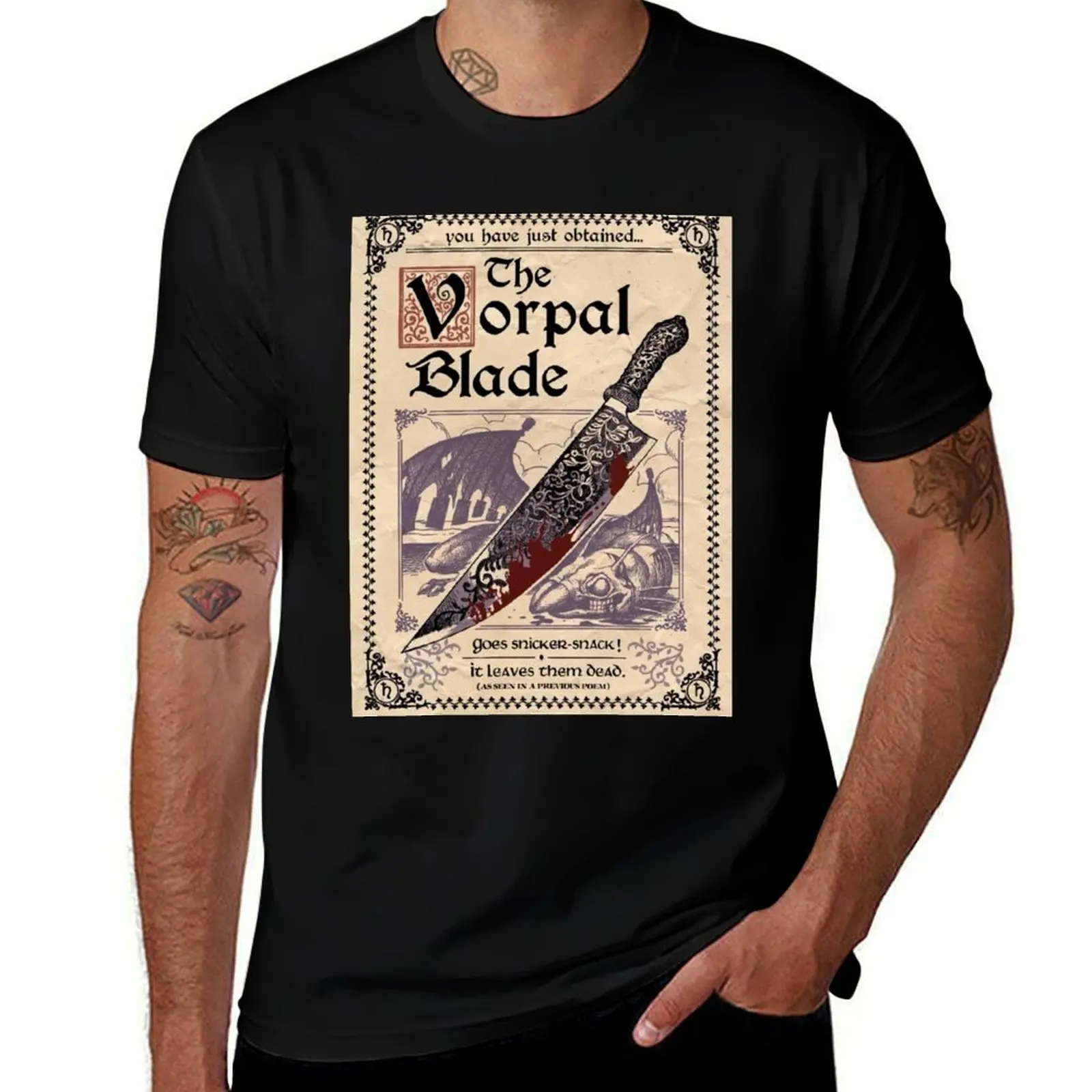 

Alice Madness Returns's Vorpal Blade T-Shirt t shirt man casual man t shirt graphic anime t shirts for man T-Shirt