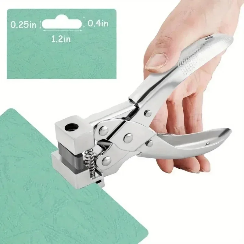 紙工芸用ハンドヘルドイヤリング穴あけパンチ、idカード用バッジ穴あけパンチ、硬質pl-tスロット形状穴あけパンチ、ヘビーデューティータグパンチ