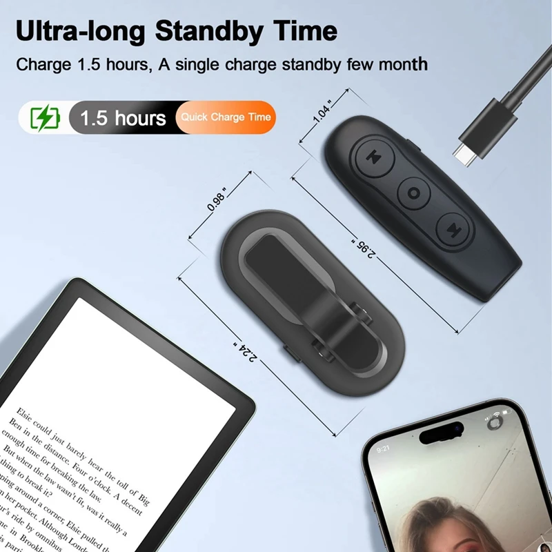 Page Turner For Tiktok Page Turner Clicker For Kindle Paperwhite Oasis Kobo Ereaders For Android Tablets Reading Novels