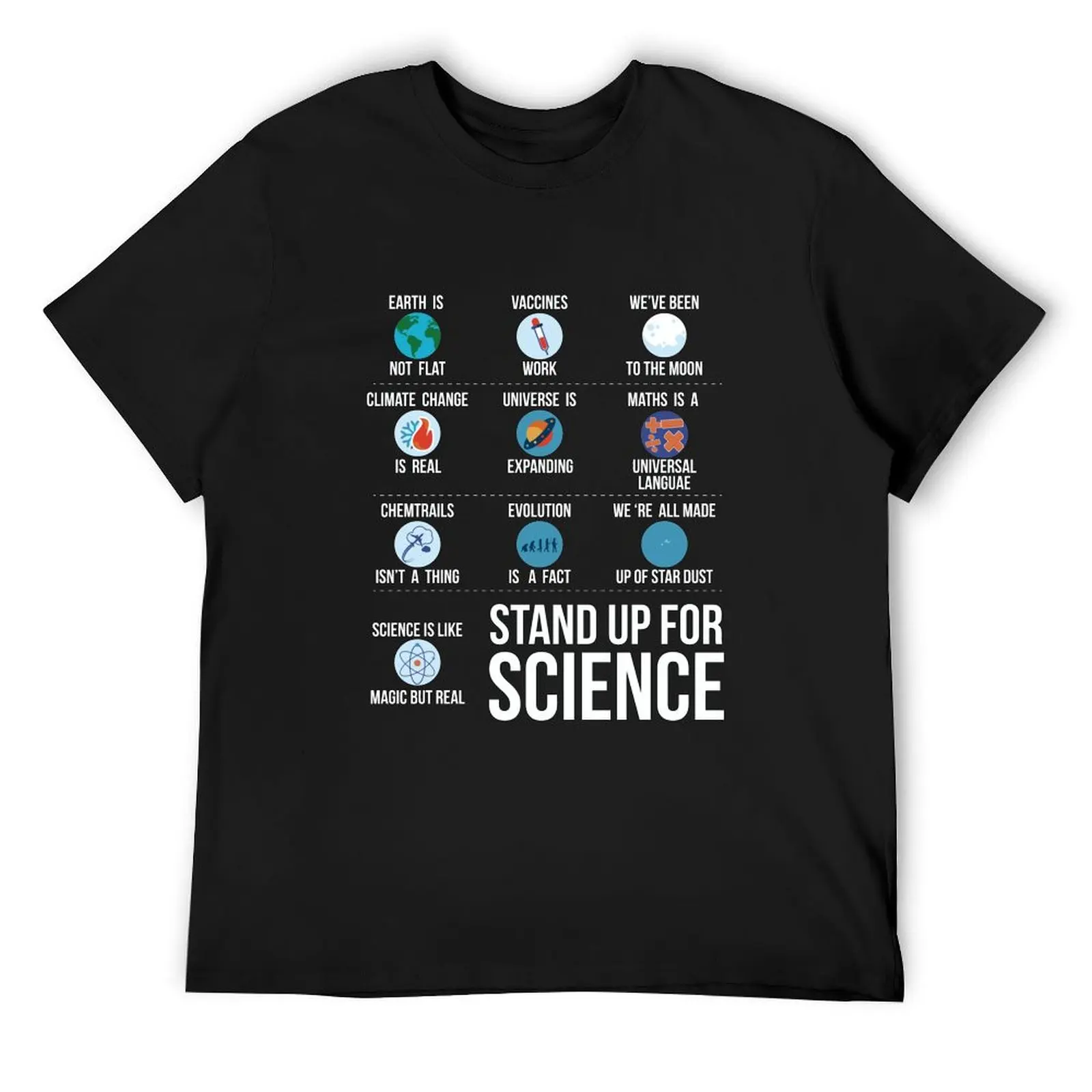 

Stand Up For Science Climate Change Earth Planet Gift T-Shirt vintage t shirts blacks shirts graphic tee men