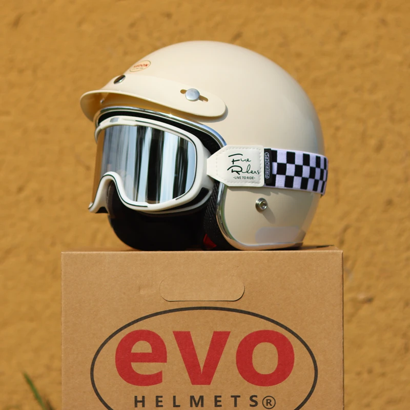 Kask motocyklowy vintage 3/4, pedał, męski, damski, kask ochronny, motocykl, motocykl elektryczny, kask do jazdy