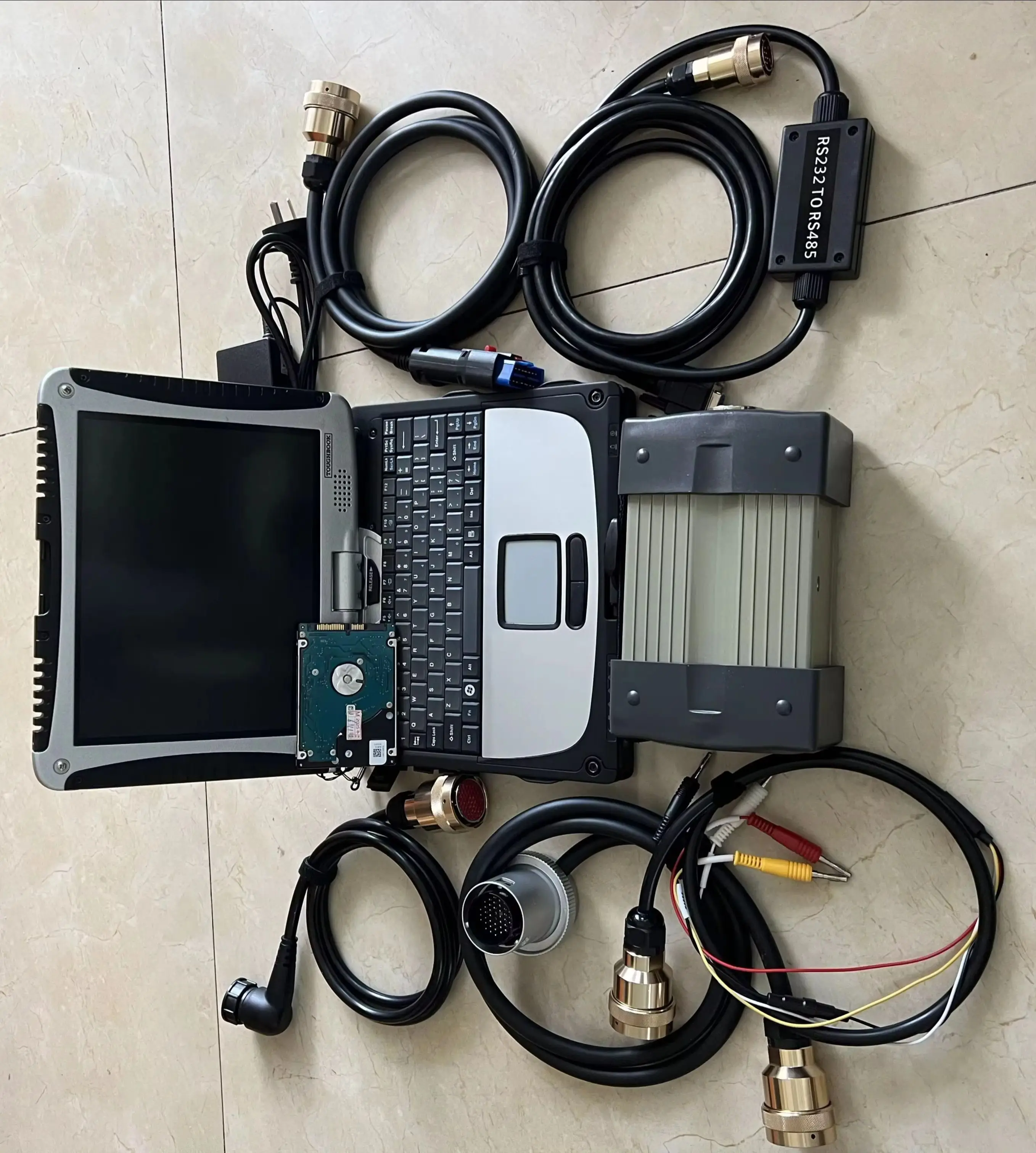 

Мультиплексор всех кабелей MB Star C3 OBD2 диагностические инструменты с программным жестким диском в 90% новых ноутбуках Toughbook cf19 i5 4 ГБ