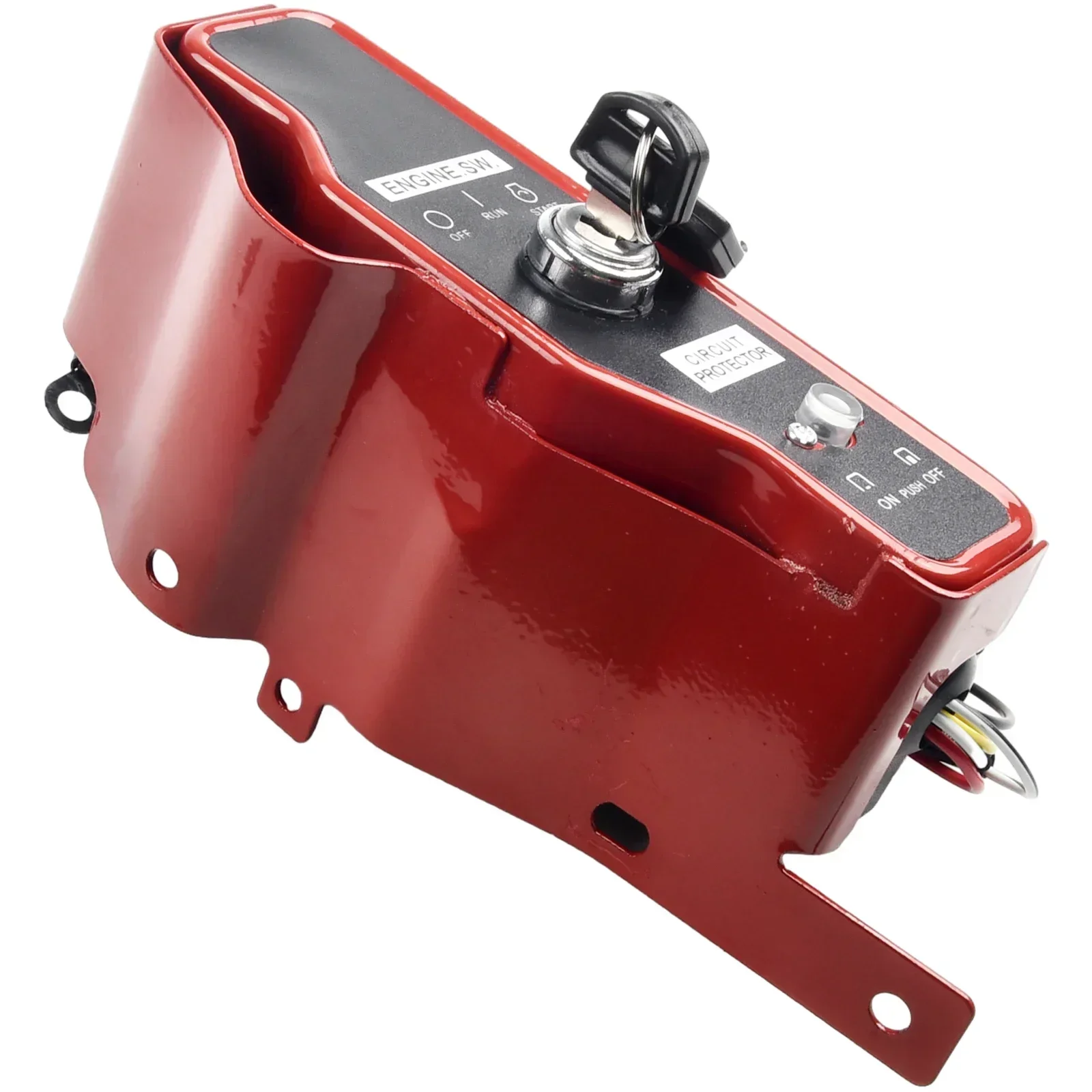 Imagem -03 - Interruptor de Ignição Elétrica e Painel de Teclas para Motores Honda Gx390 Bomba Geradora 20.5x7 cm 168f 170f 188f 190f Peças de Geradores