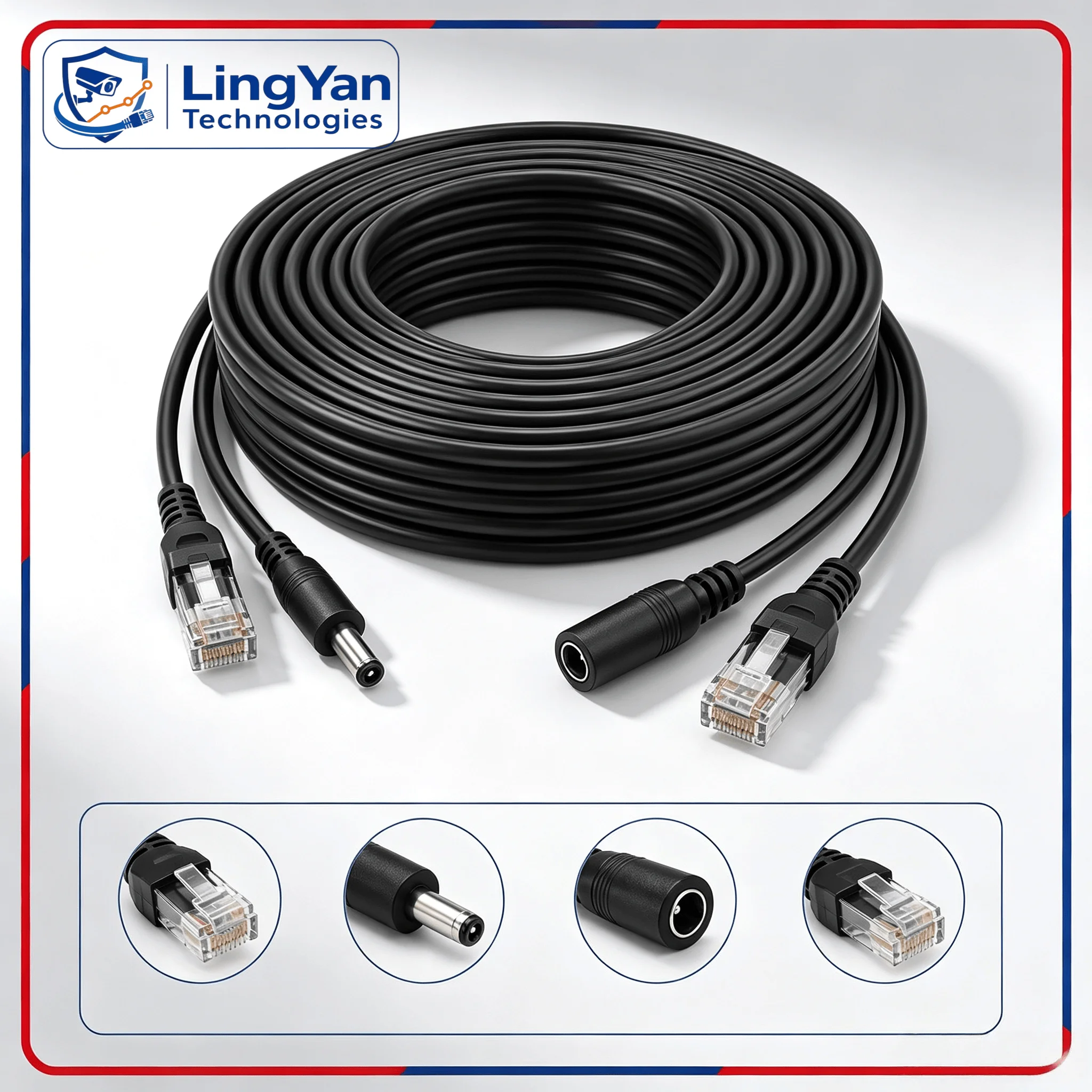 kit-de-instalacao-de-vigilancia-com-fiacao-em-massa-cabo-rj45-dc-de-dupla-funcao-5m-rede-de-8-fios-e-alimentacao-de-2-fios-macho-femea-4-8-10-pecas