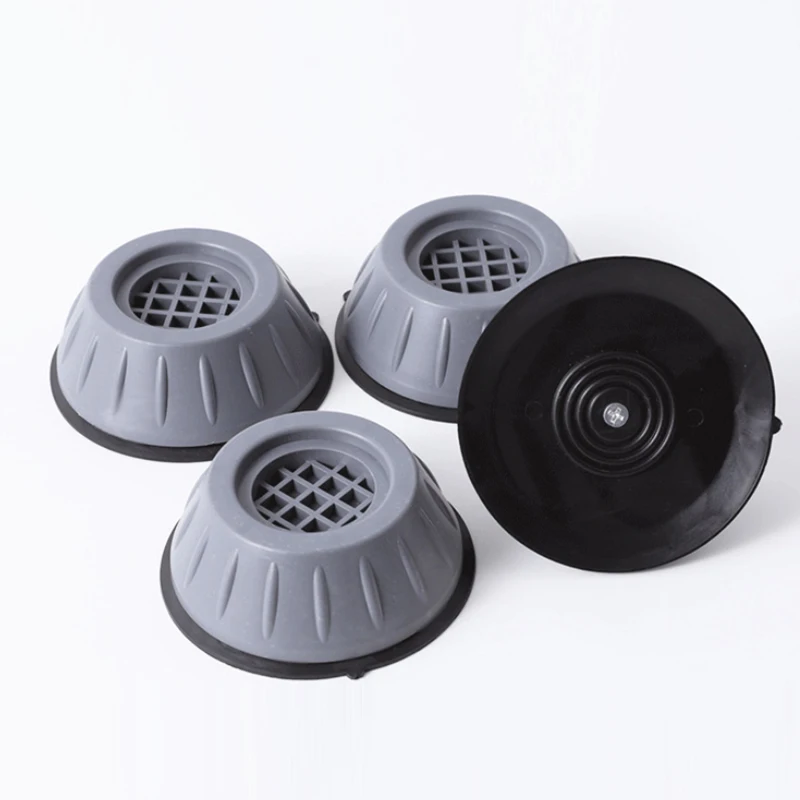 4pcs Washing Machine Foot Pad Shockproof Cushion Refrigerator Washer Anti Slip Rubber Foot Pad Furniture Foot Base