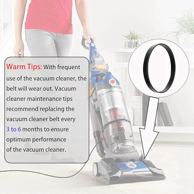 6 pezzi cinghie sottovuoto 562932001 per Hoover UH70100,UH70105,UH70106,UH70107,UH70110,UH70115,UH72011, parte 38528-033