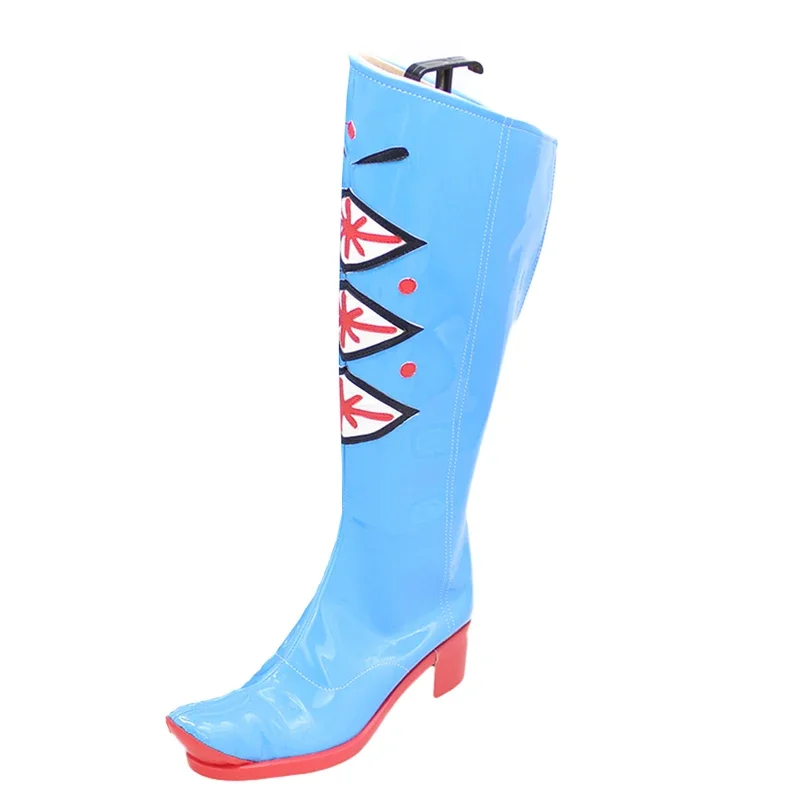 

Brdwn Ice Snow Princess Season 2 Anna Elsa Cosplay Middle Knee Boots Custom Shoes