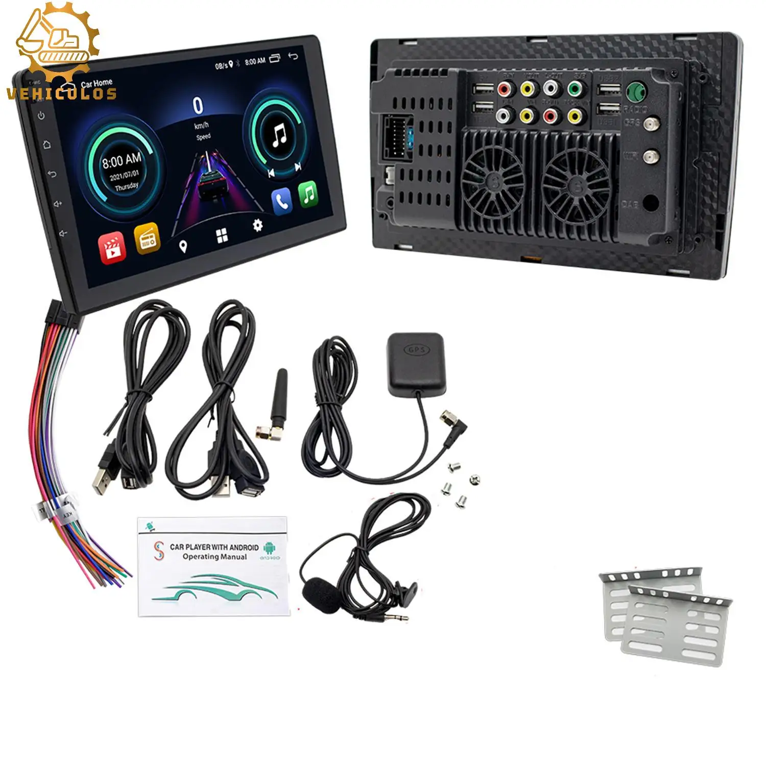 S-9101 VEHICULOS 1Set Double DIN Android10.1 Car Stereo 10.1