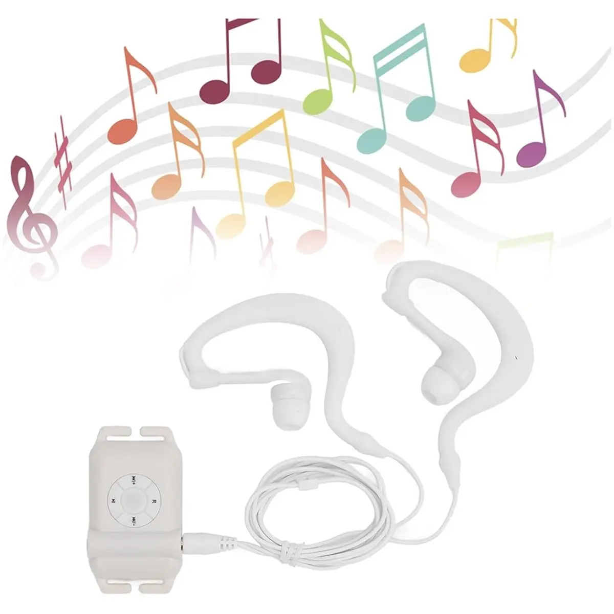 DT81 Mp3 Player IPX8 Waterproof MP3 Player Capacity for Swimming/ Running/ Surf/ Sports Mini Mp3 Player Music Player
