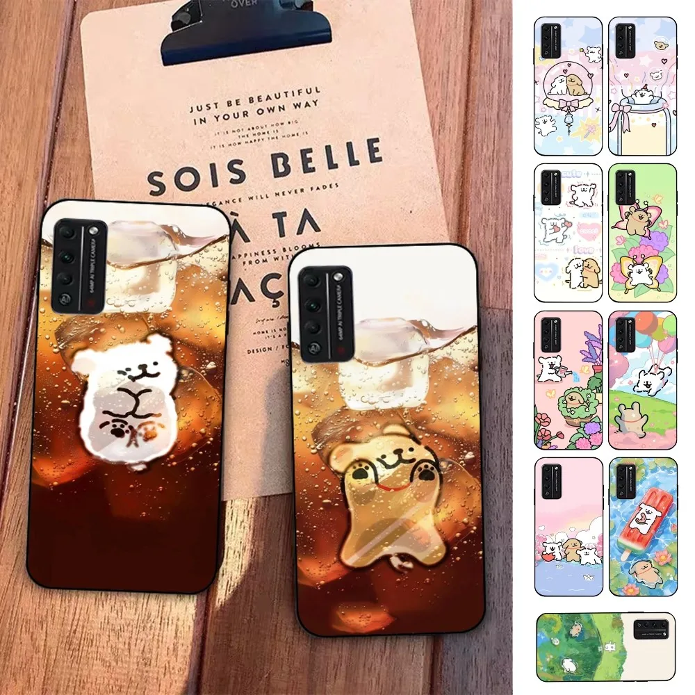 L-Line P-Puppy Maltese Phone Case For Huawei Honor 10 lite 9 20 7A 9X 30 50 60 70 pro plus Soft Silicone Cover