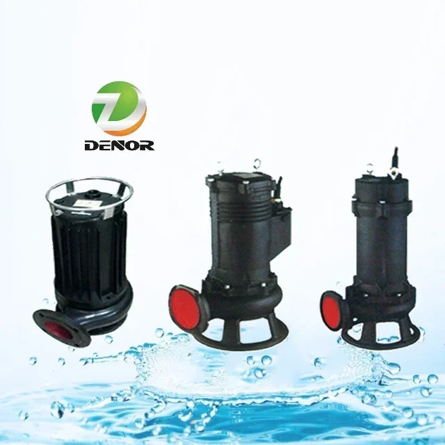 15HP 11kw Electric Water Pump Carbon Steel Submersible Sewage Water Pump