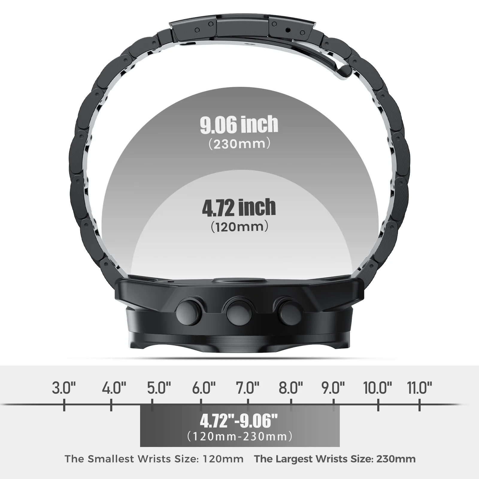 For Suunto 9 Baro 9 Spartan titanium alloy Strap Suunto 7 Metal Sports smart watch replacement wristband