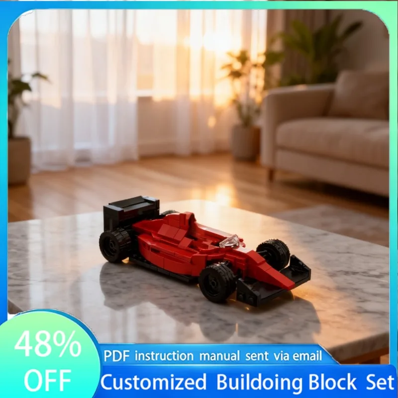 

186PCS Supercar 641 90MOC Customize Modular Building Block Brick Kids Creative Design Educational Simple DIY Festival Toy Gift =
