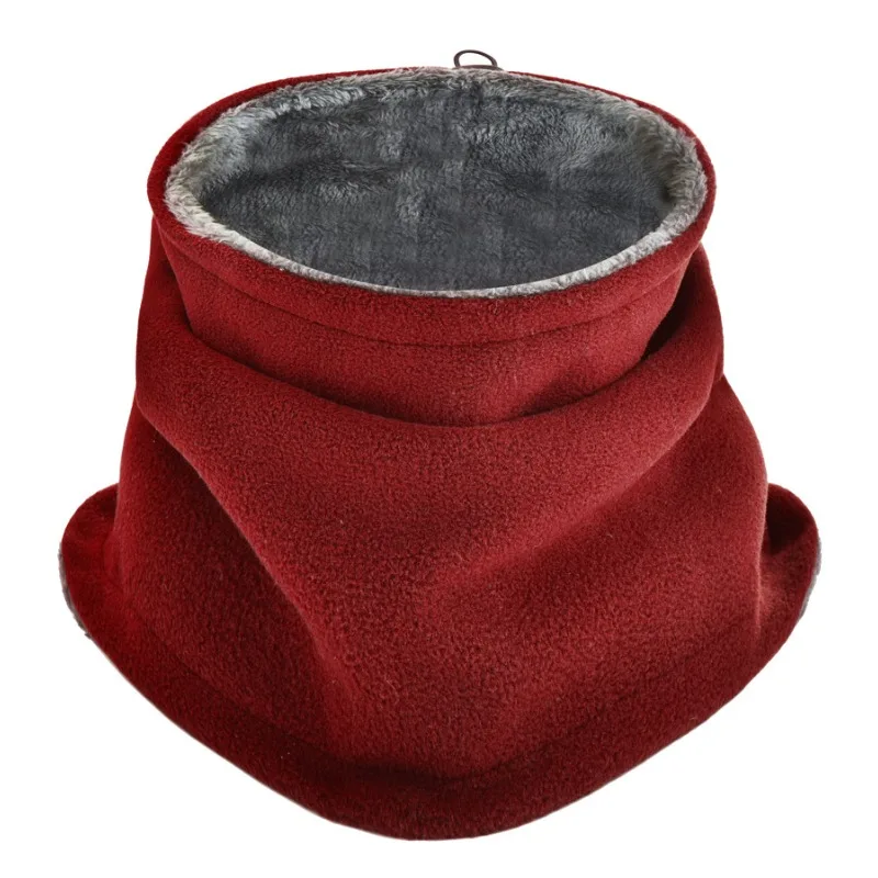 

Half Face Cover Winter Outdoor Sports Scarves Fleece Neck Gaiter Ski Tube Scarf for Men Women Cold Proof Collar Balaclava